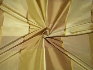100% PURE SILK TAFFETA FABRIC with satin stripes Warm Light COLORS PLAIDS TAFCS6[2]