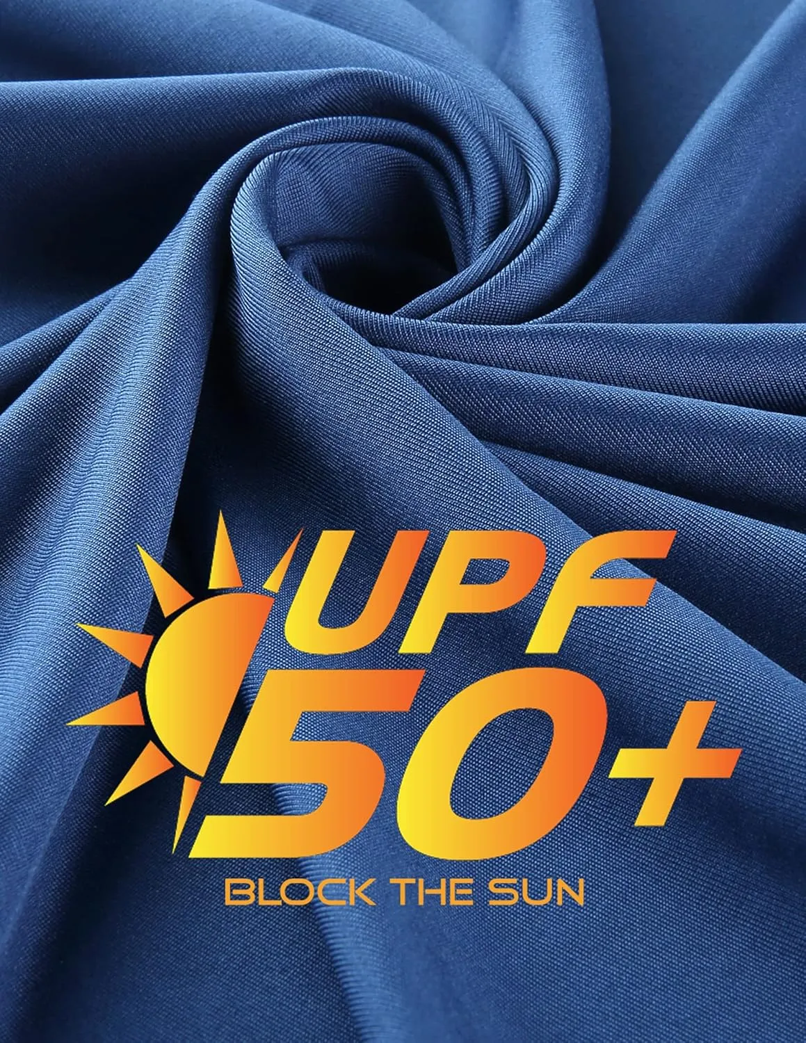 2 Pack Men's Sun Protection Long Sleeve Swim Shirts UPF 50  Loose Fit Rash Guards Fishing Quick Dry Clothing