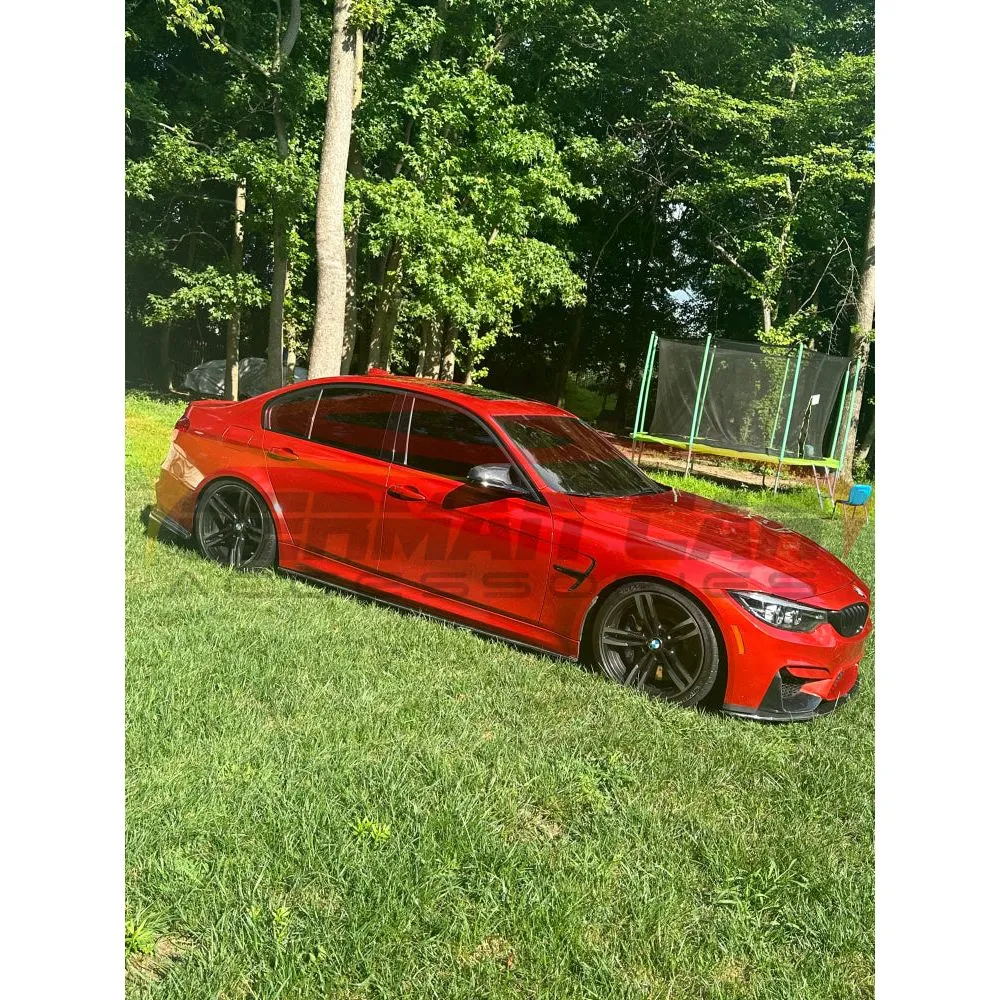 2014-2021 BMW M3/M4 Carbon Fiber Performance Side Skirt Extensions | F80/F82/F83