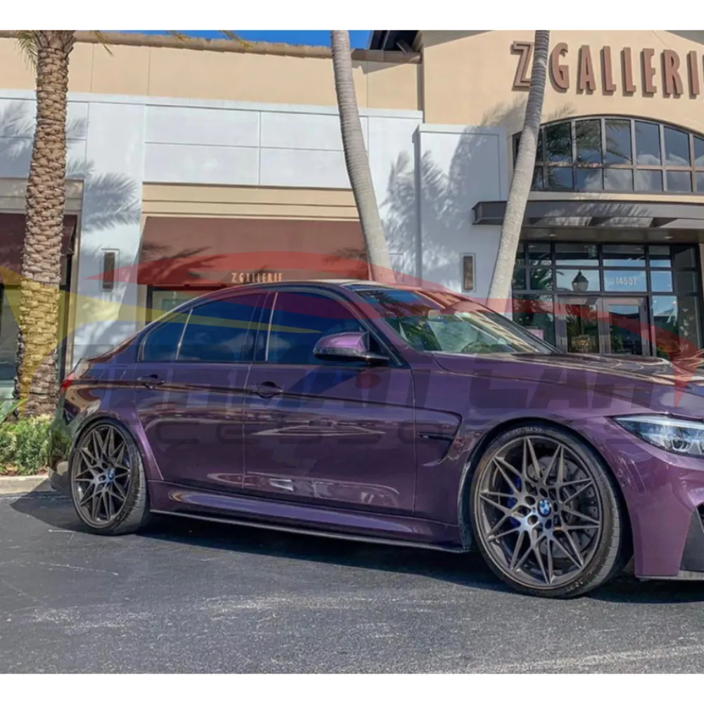 2014-2021 BMW M3/M4 Carbon Fiber Performance Side Skirt Extensions | F80/F82/F83