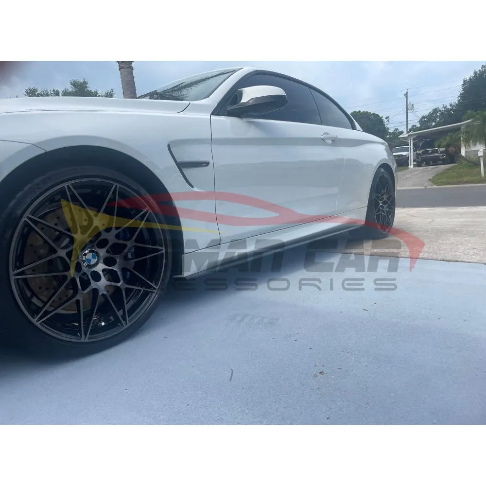 2014-2021 BMW M3/M4 Carbon Fiber Performance Side Skirt Extensions | F80/F82/F83