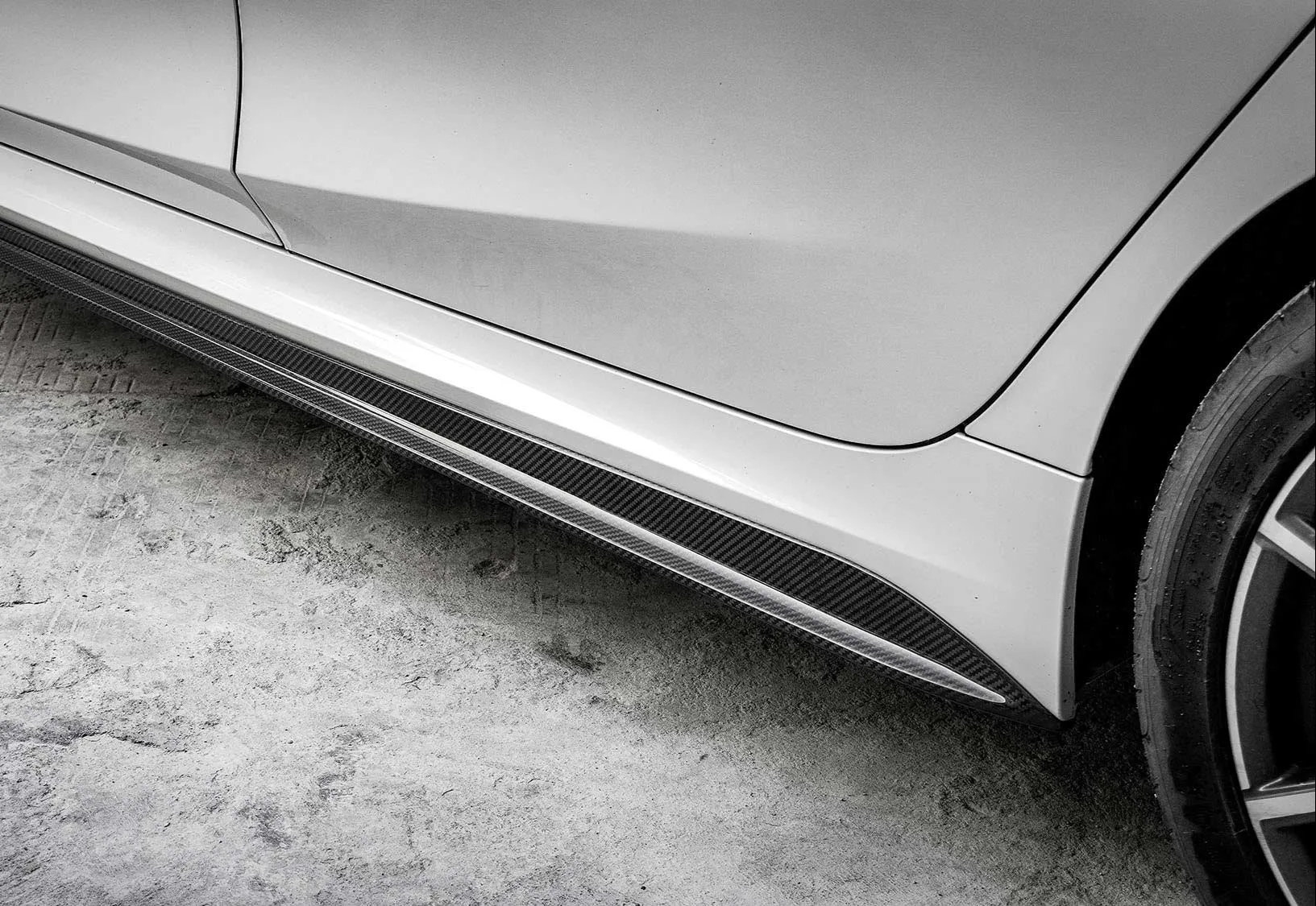 Aero Republic MP Sports Side Skirts for BMW 3 Series M340i 330i Pre-LCI G20 G21 Carbon Fiber
