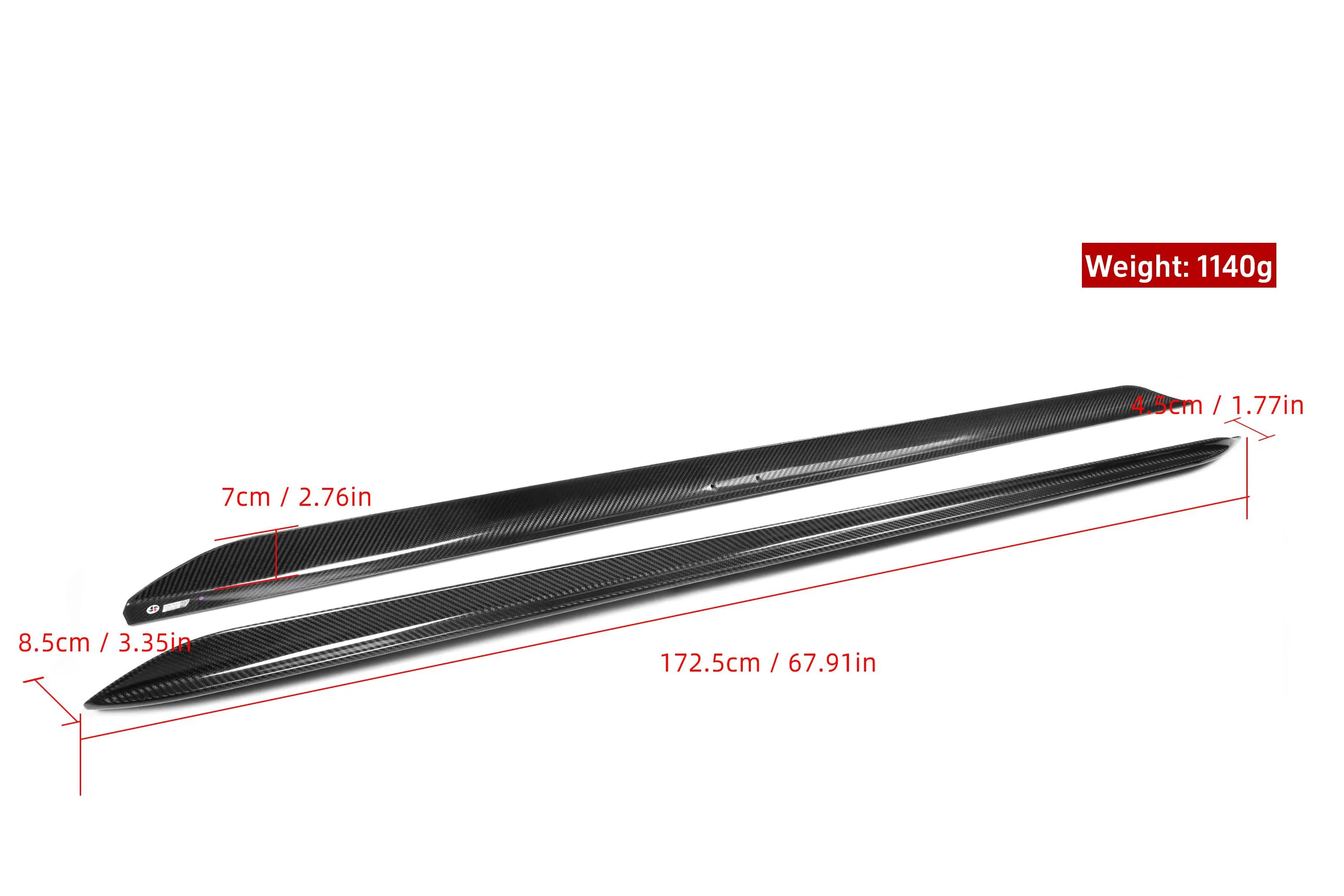 Aero Republic MP Sports Side Skirts for BMW 3 Series M340i 330i Pre-LCI G20 G21 Carbon Fiber