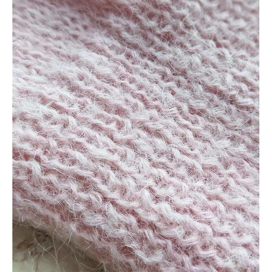 Autumn Lace Collar Mohair Sweater