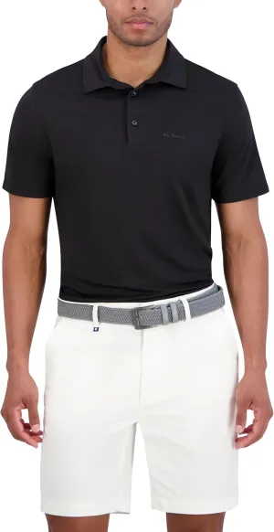 Ben Sherman Men's Pique Golf Sport Athletic Fit, UPF , Moisture-Wicking, Odor Resistant, Casual Shirt