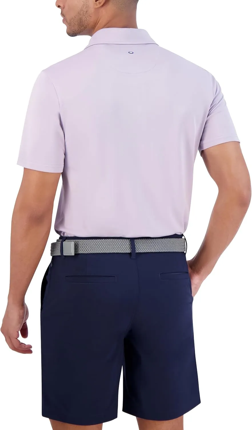 Ben Sherman Men's Pique Golf Sport Athletic Fit, UPF , Moisture-Wicking, Odor Resistant, Casual Shirt