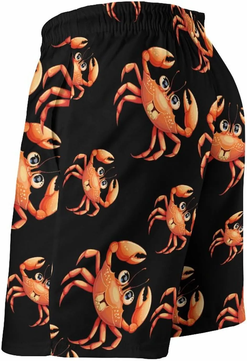 Boston Crab Men's Swim Trunks Quick Dry Board Shorts Breathable Summer Beach Shorts Bathing Suits