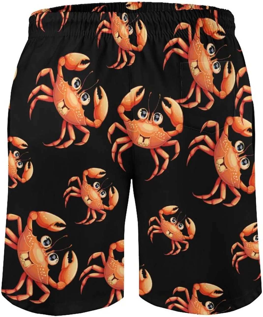 Boston Crab Men's Swim Trunks Quick Dry Board Shorts Breathable Summer Beach Shorts Bathing Suits