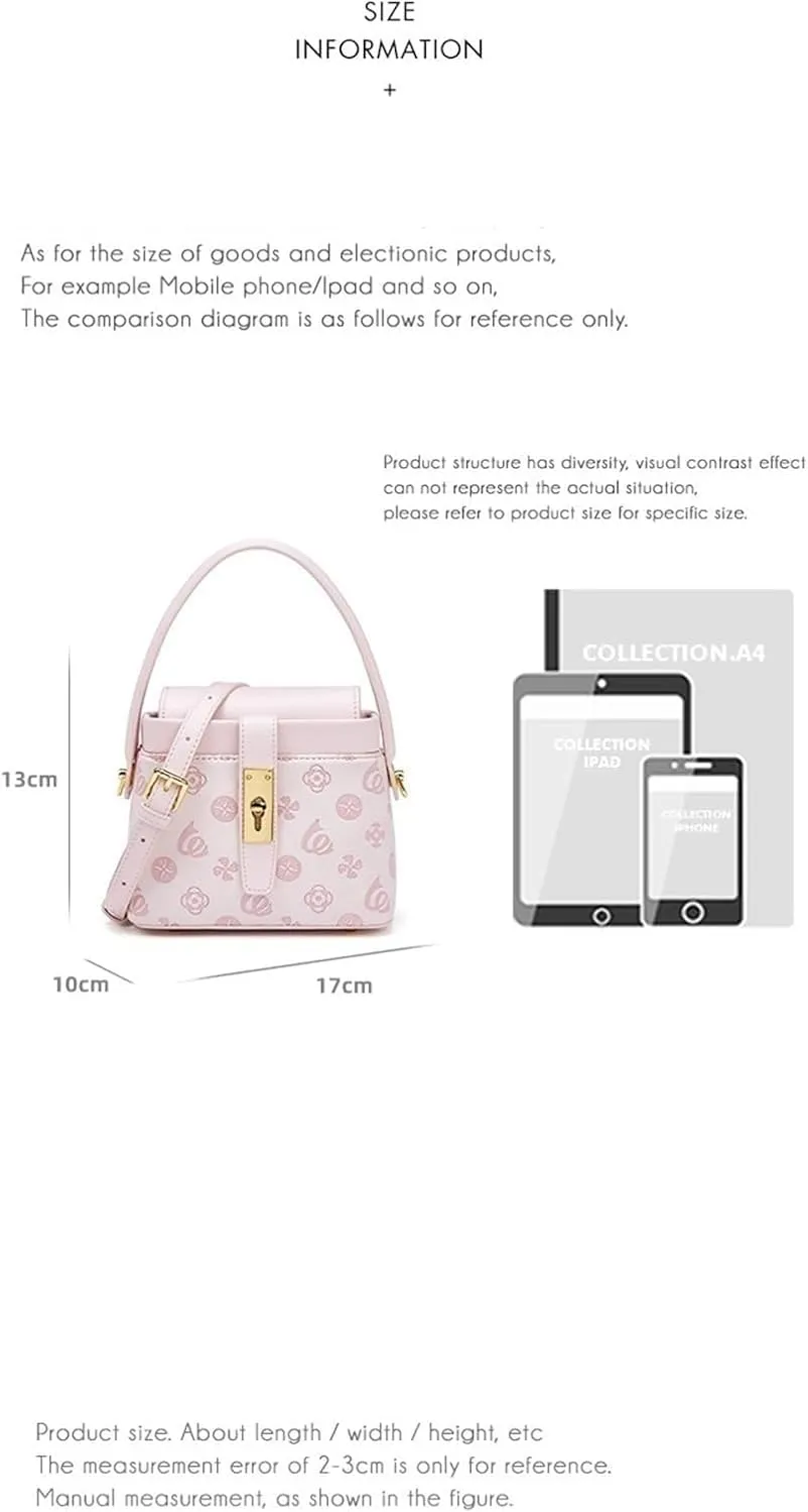 Bucket Bag, Niche Design Premium Sense Fashion Trend Women's Bag, Shoulder Bag (Pink)