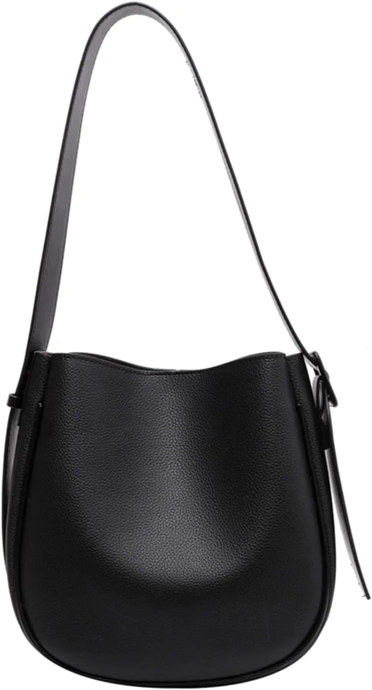 Bucket Bags For Women Trend Vintage Women Small Leather Simple Handbags And Purses Crossbody Bags For Women