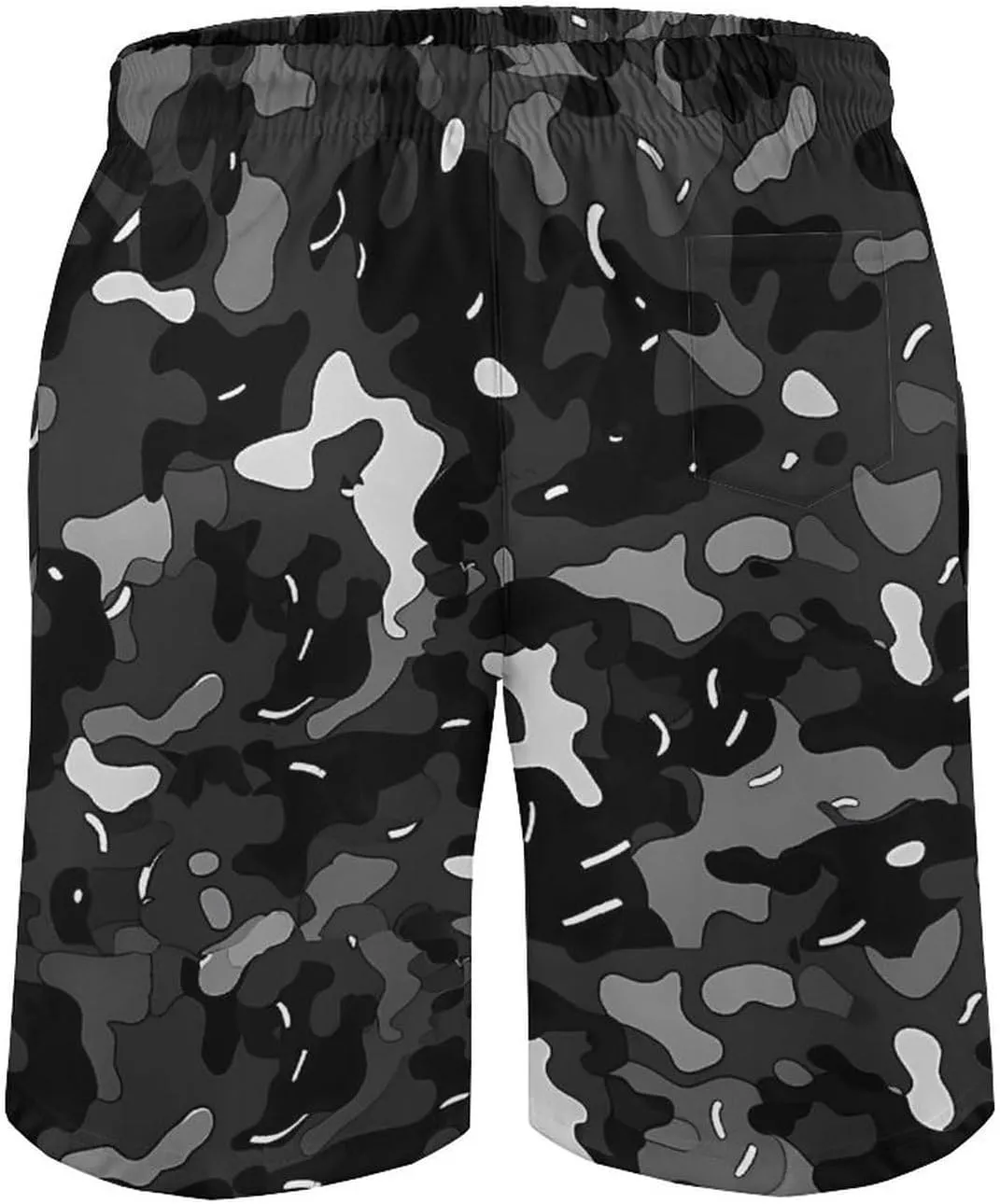 Camouflage Men's Swim Trunks Quick Dry Board Shorts Breathable Summer Beach Shorts Bathing Suits