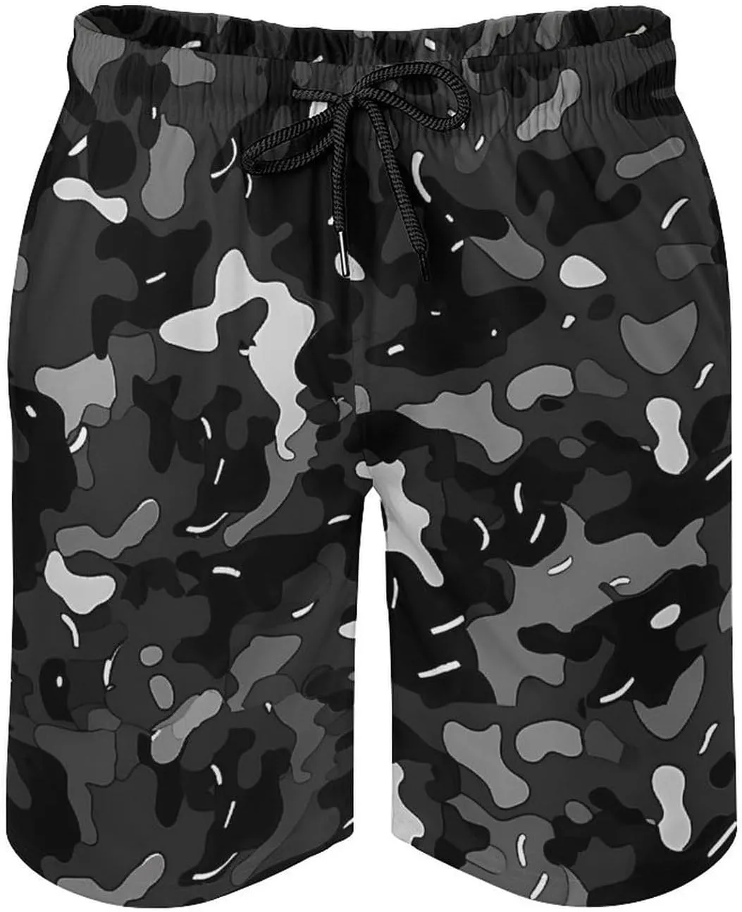 Camouflage Men's Swim Trunks Quick Dry Board Shorts Breathable Summer Beach Shorts Bathing Suits