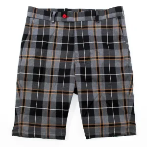 Charcoal Plaid Shorts