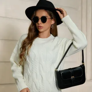 Chic Women's Long-Sleeved Sweater