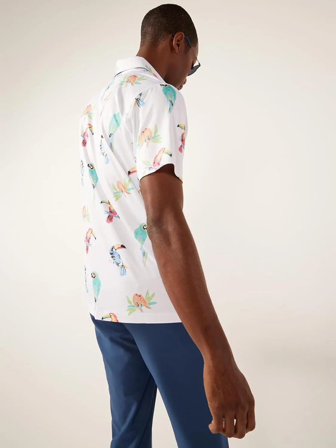 Chubbies Men's The Dude Where's Macaw (Performance Polo)