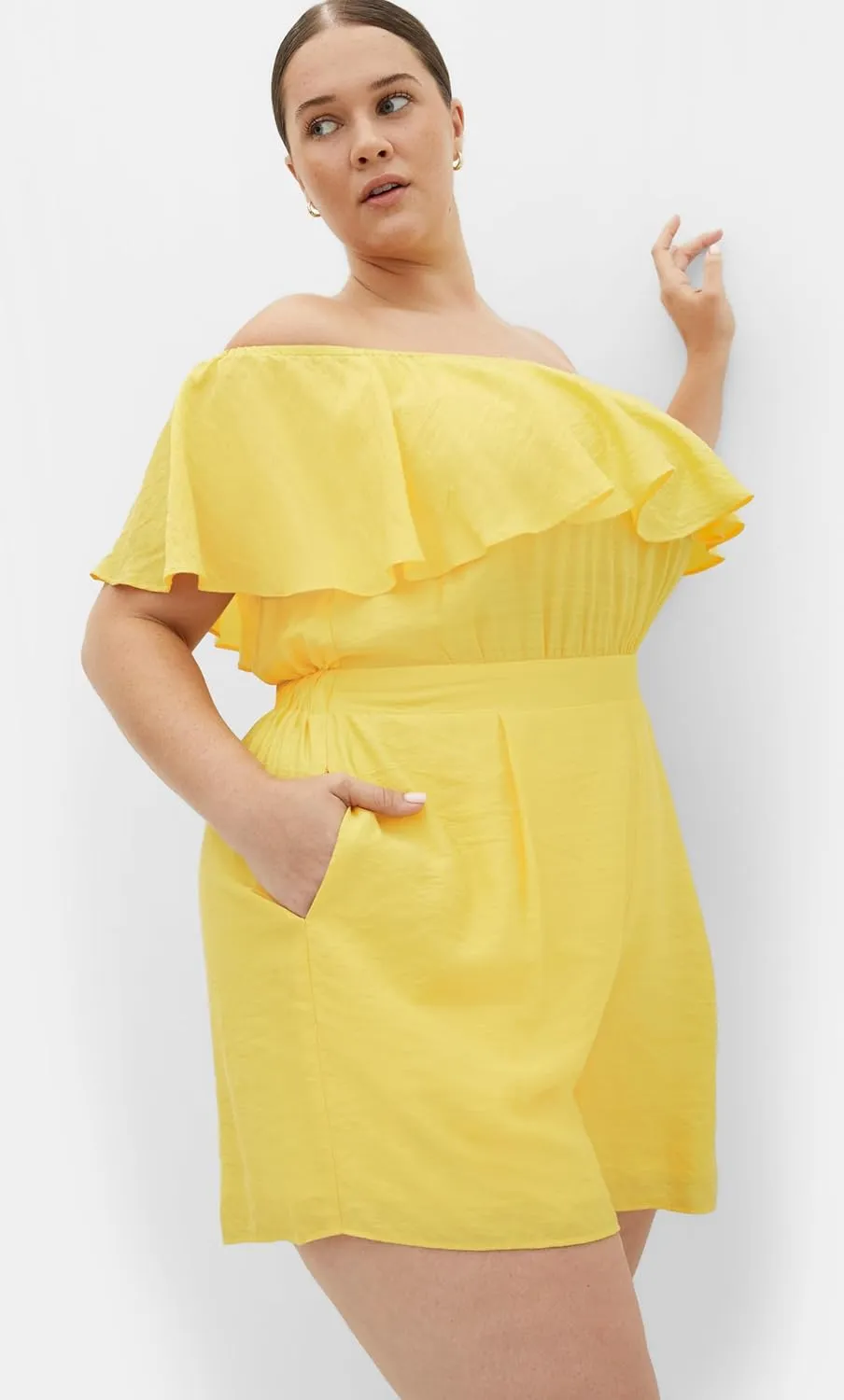 City Chic Women's Plus Size Serene Playsuit