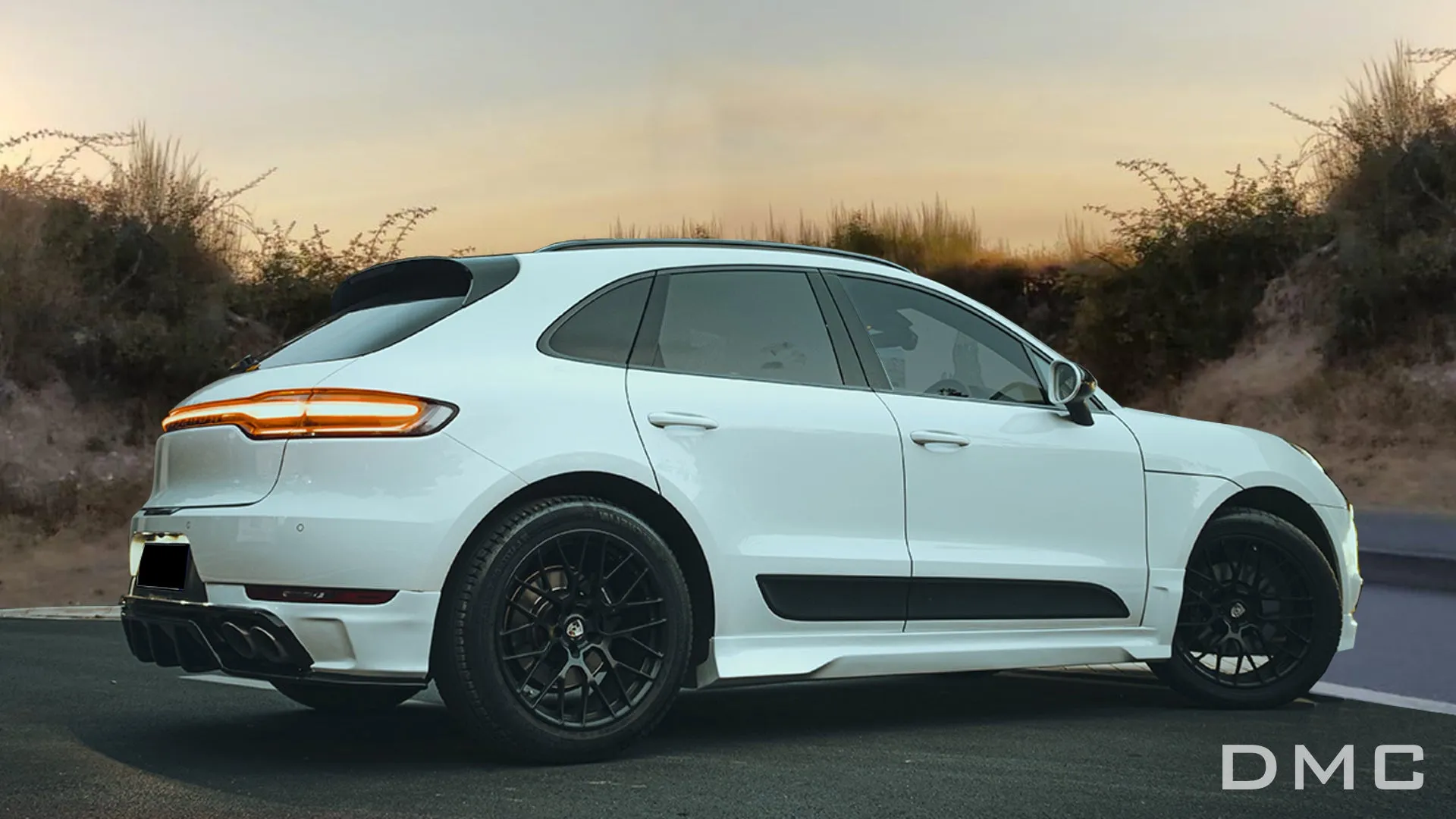 DMC Porsche Macan (2019-2023) Forged Carbon Fiber Side Skirts