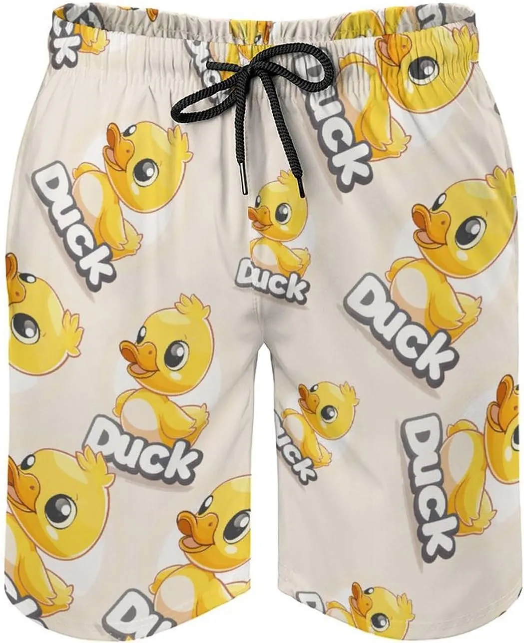 Duck Men's Swim Trunks Quick Dry Board Shorts Breathable Summer Beach Shorts Bathing Suits