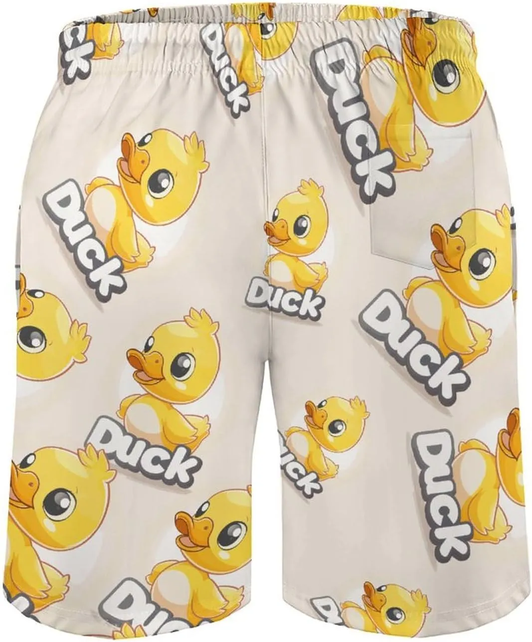 Duck Men's Swim Trunks Quick Dry Board Shorts Breathable Summer Beach Shorts Bathing Suits
