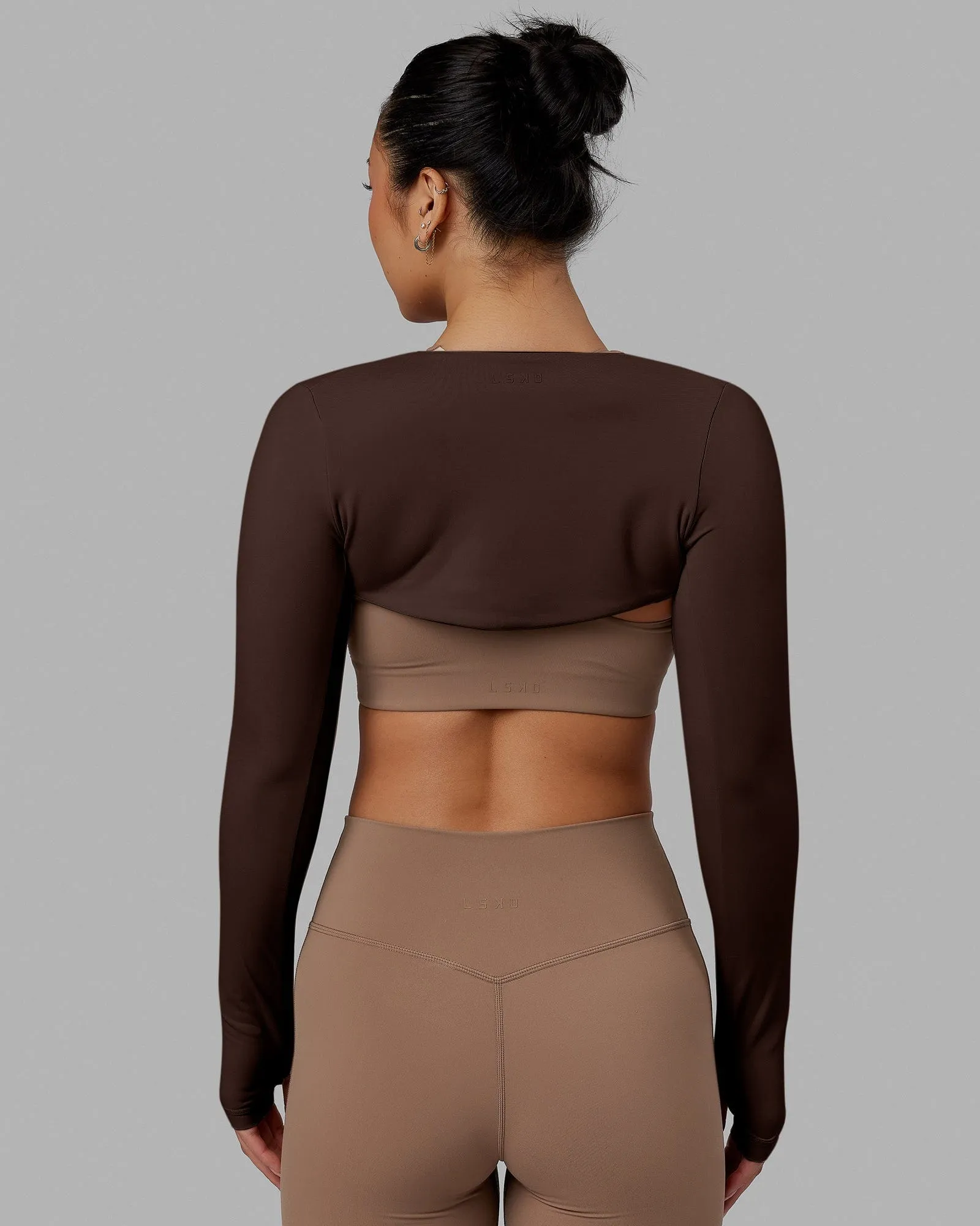 Energy LS Bolero - Dark Chocolate