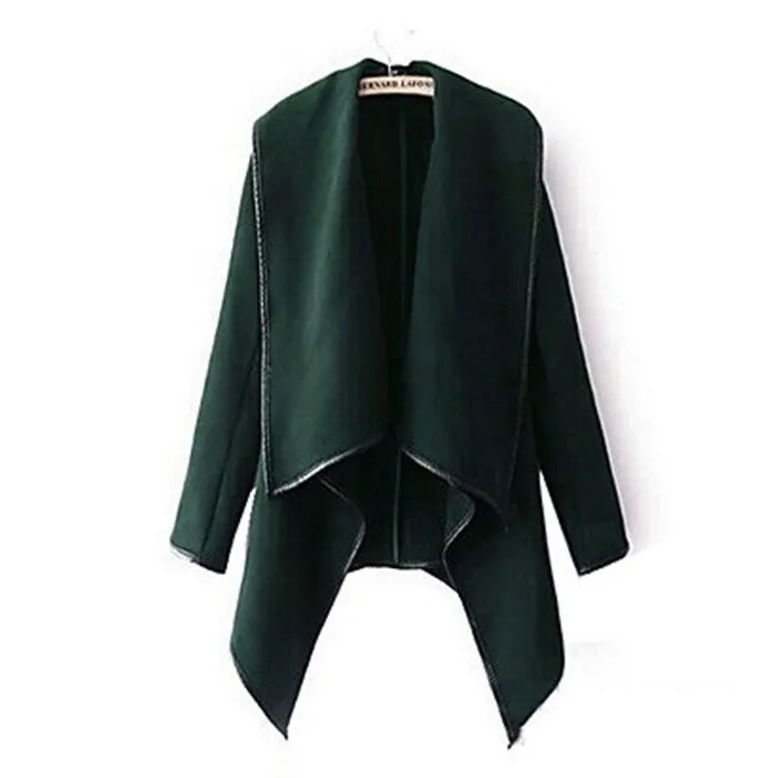 Europe Slim Look Elegant Niche Wool Coat Windbreaker Women Popular Outerwear