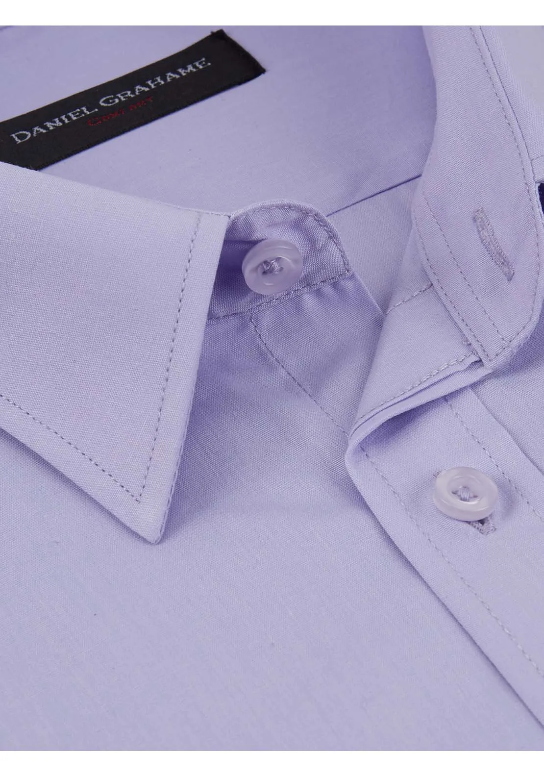 Geneva Plain Shirt - Lilac