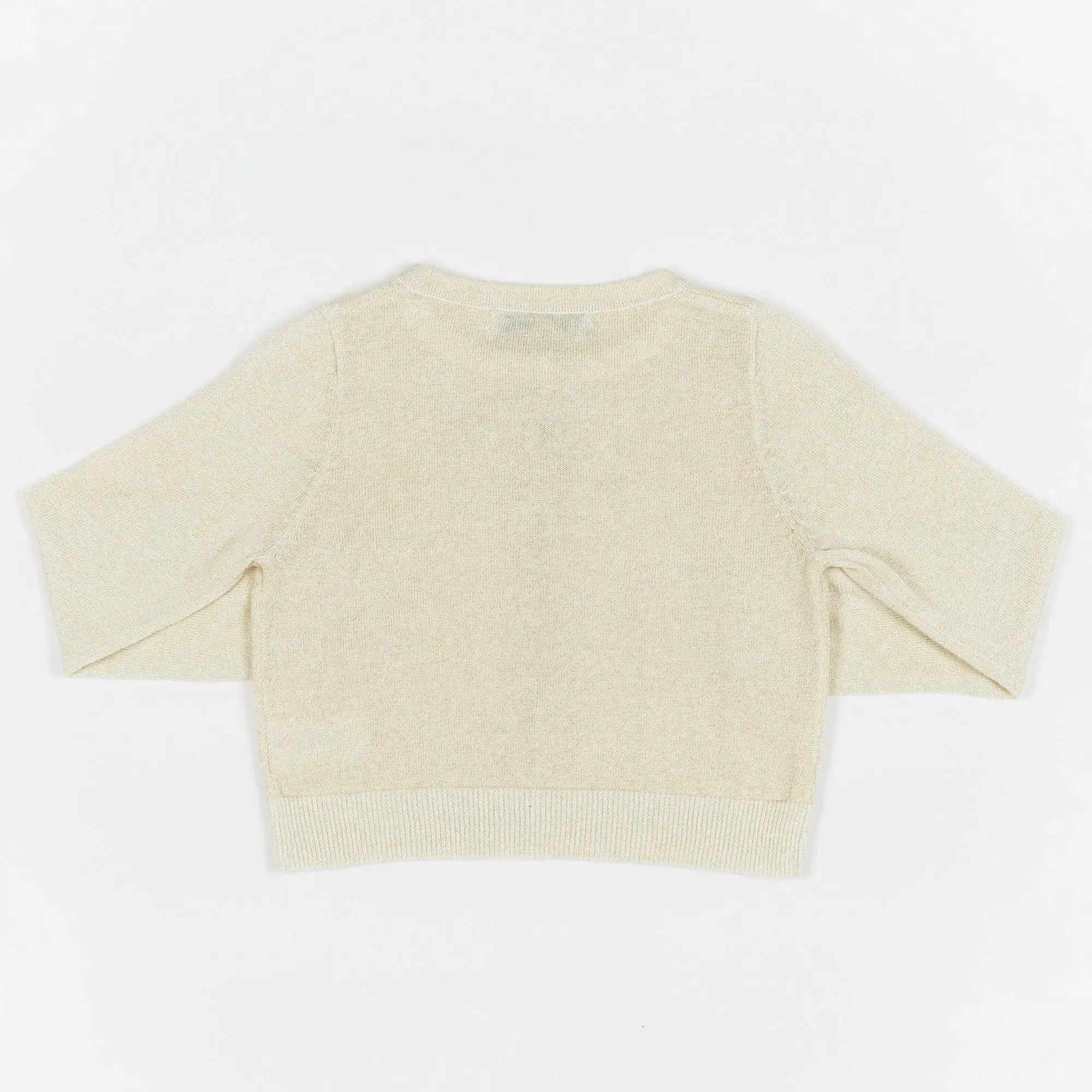 Gold Lurex Cardigan