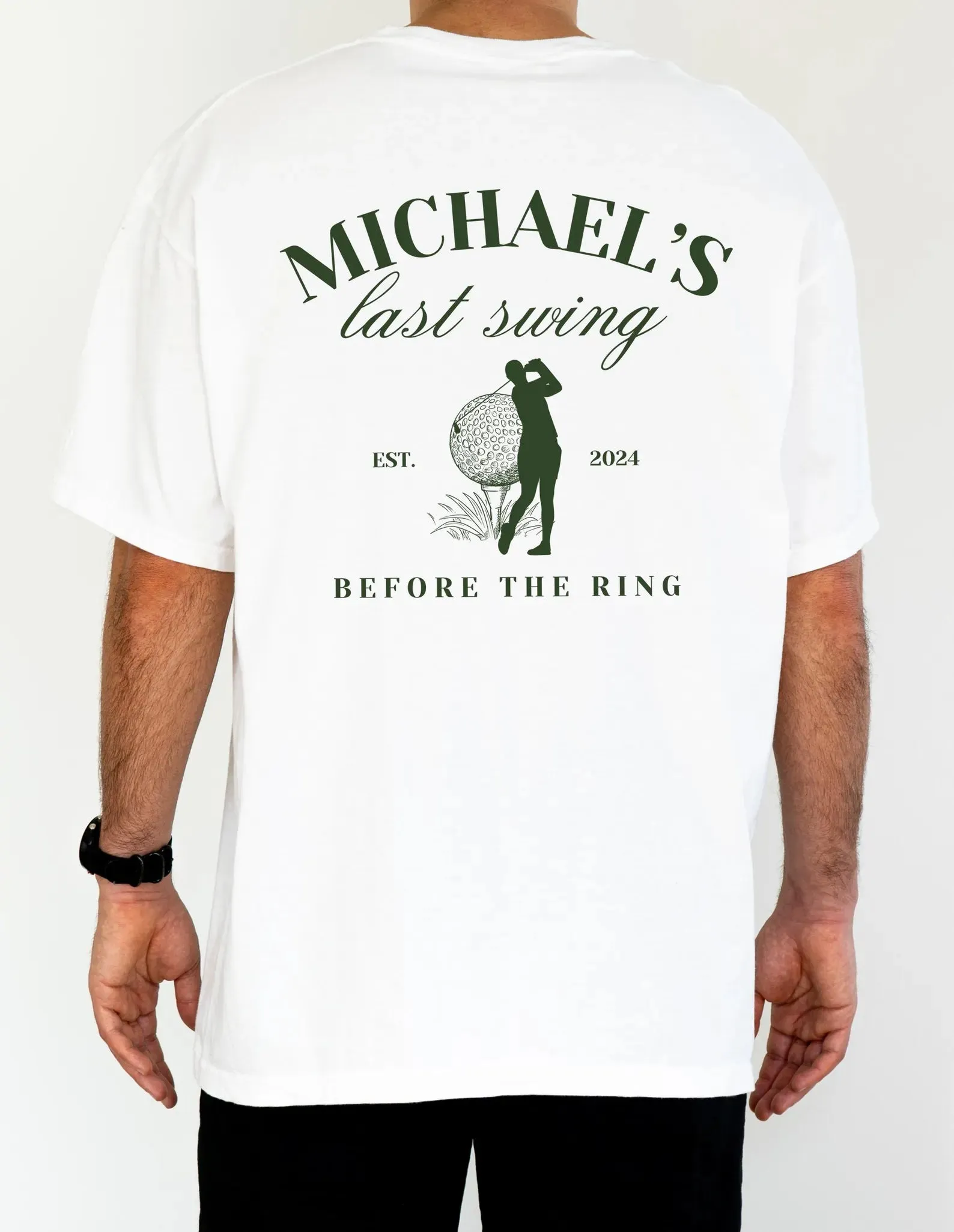 Golf Bachelor Party Shirts