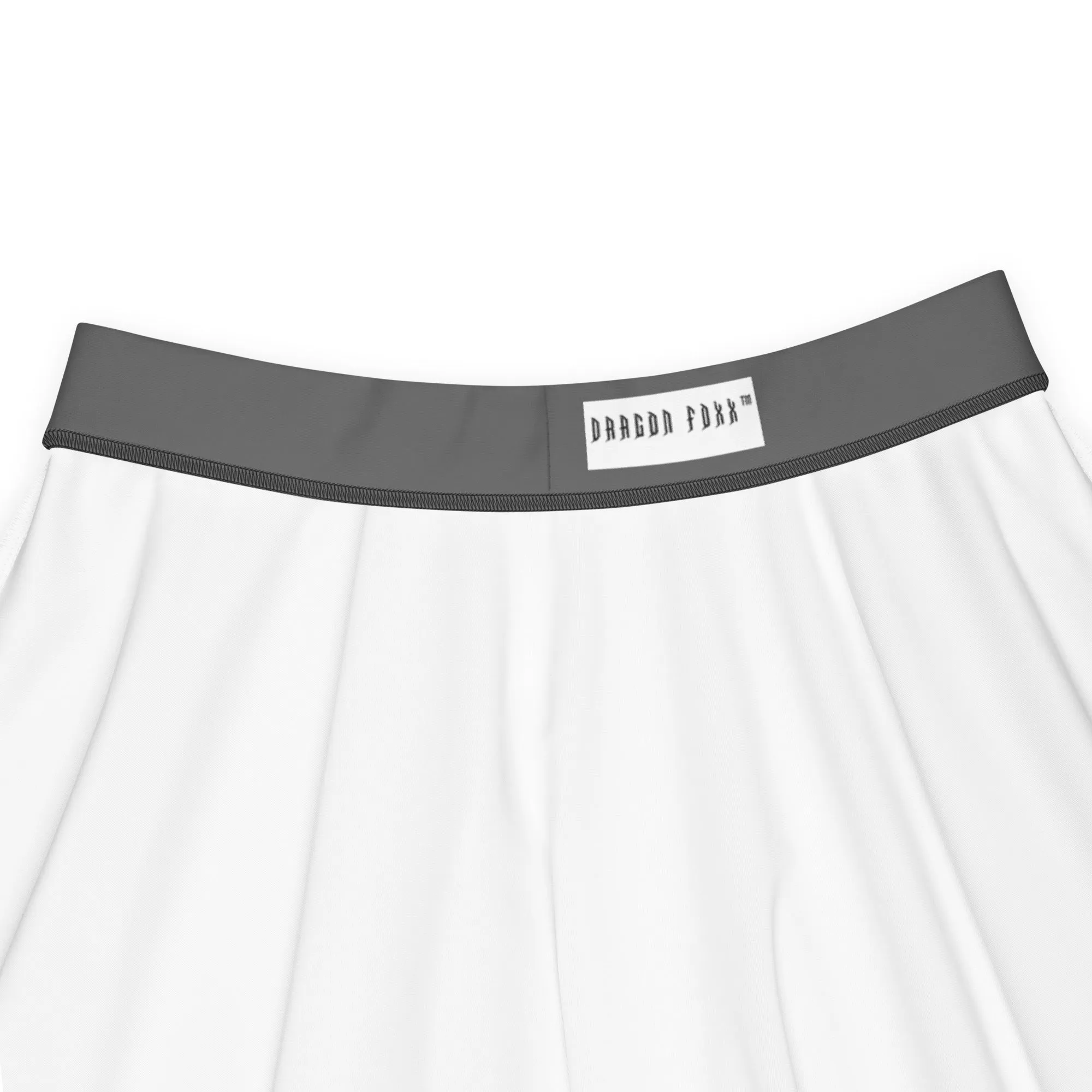 Grey Skater Skirt