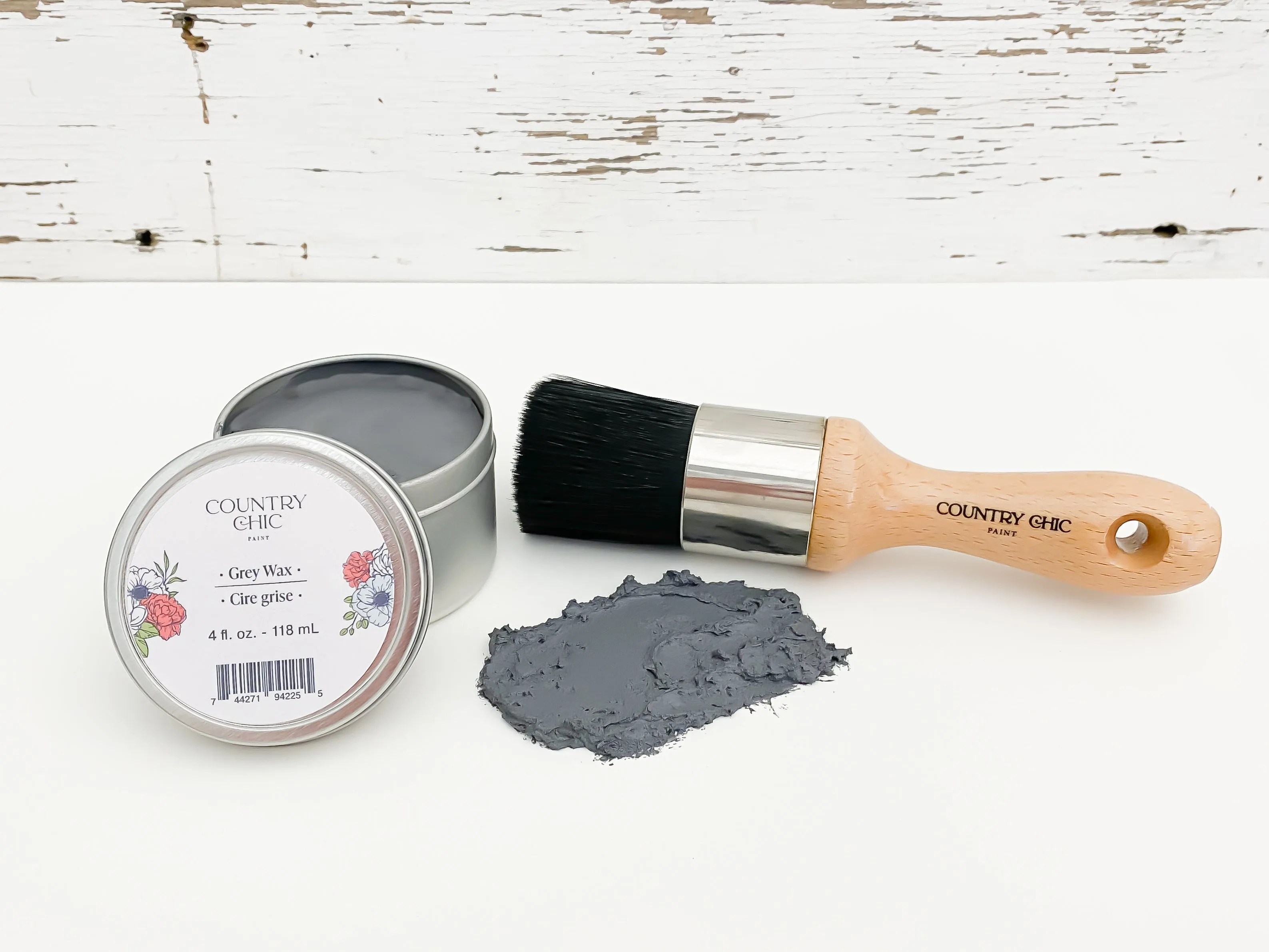 Grey Wax - Natural Sealant for Chalk Furniture Paint or Raw Wood