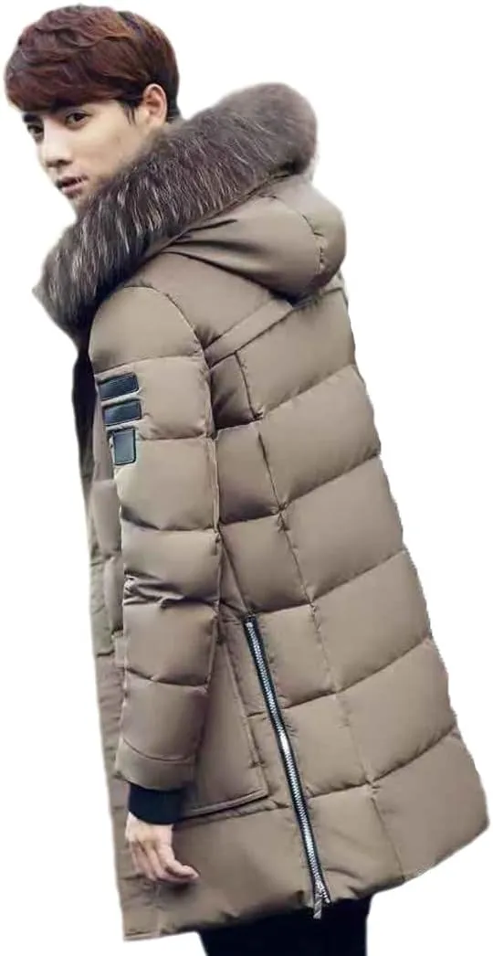 Haitpant Winter Thick Men's Slim Cotton Jacket Students Trend Coat Down Cotton Padded Warm Parkas