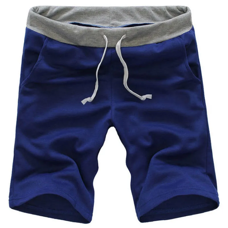 Hot Sale Fashion Comfortable Shorts Men Gym Sport Jogging Beach Trousers Short Casual Solid Trousers Men Clothes MP164