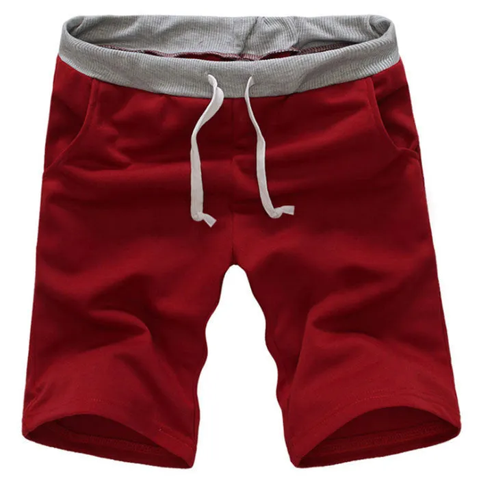 Hot Sale Fashion Comfortable Shorts Men Gym Sport Jogging Beach Trousers Short Casual Solid Trousers Men Clothes MP164