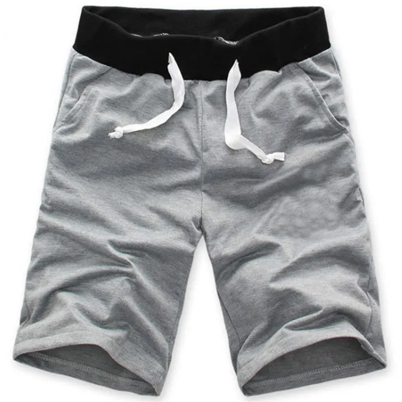 Hot Sale Fashion Comfortable Shorts Men Gym Sport Jogging Beach Trousers Short Casual Solid Trousers Men Clothes MP164