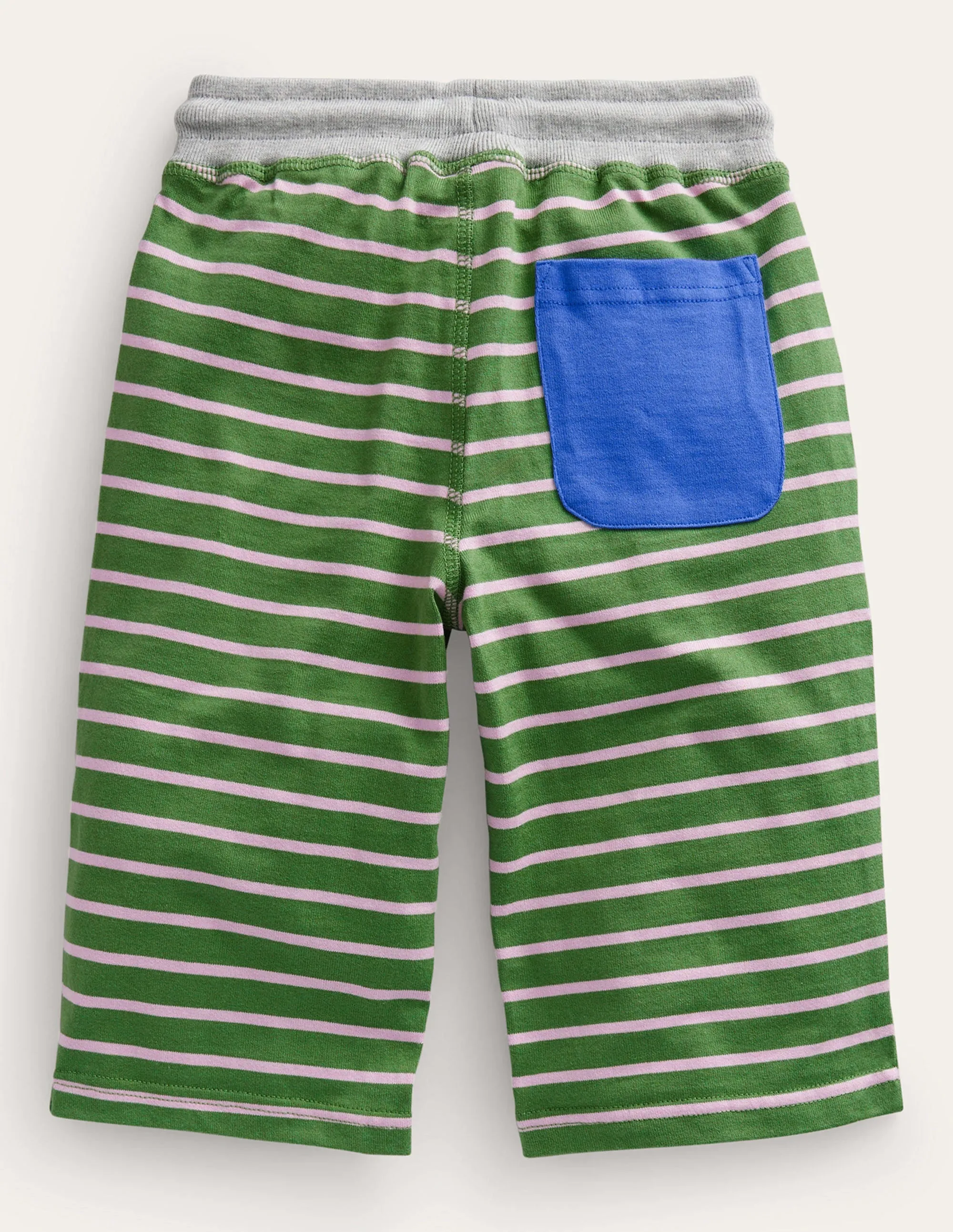 Jersey Baggies-Safari Green/French Pink