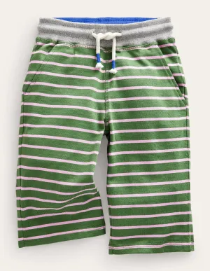 Jersey Baggies-Safari Green/French Pink