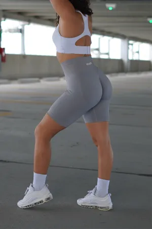 Kata Seamless Biker Shorts - Grey