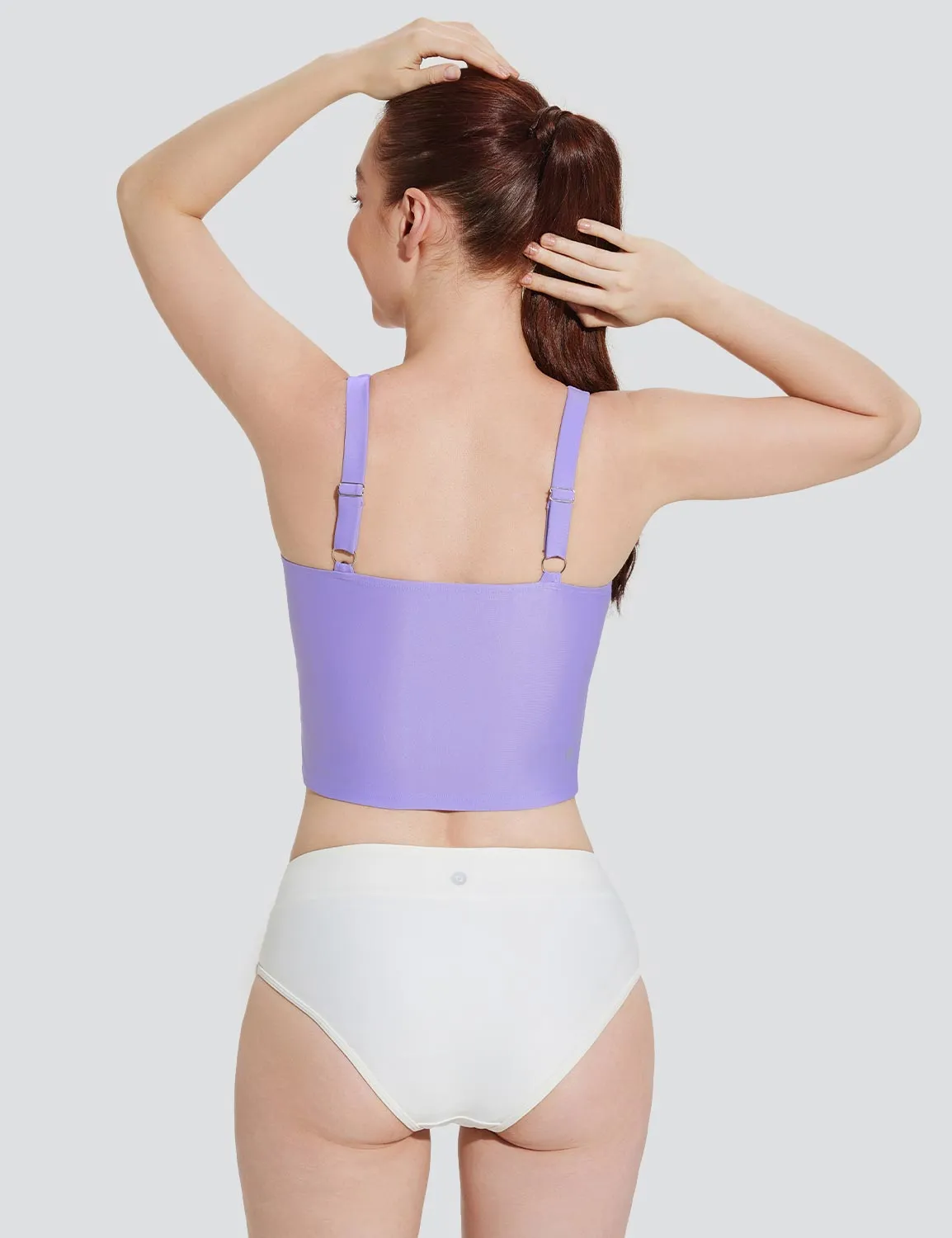 Laureate Square Neck Tankini Tops