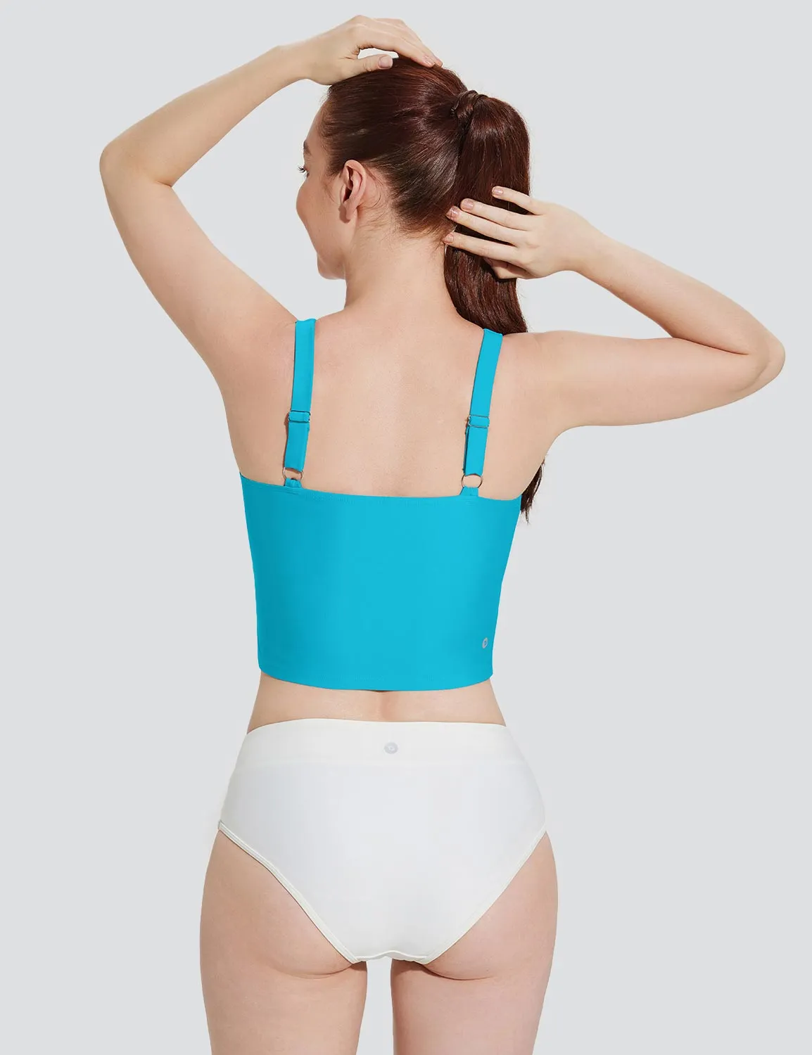 Laureate Square Neck Tankini Tops