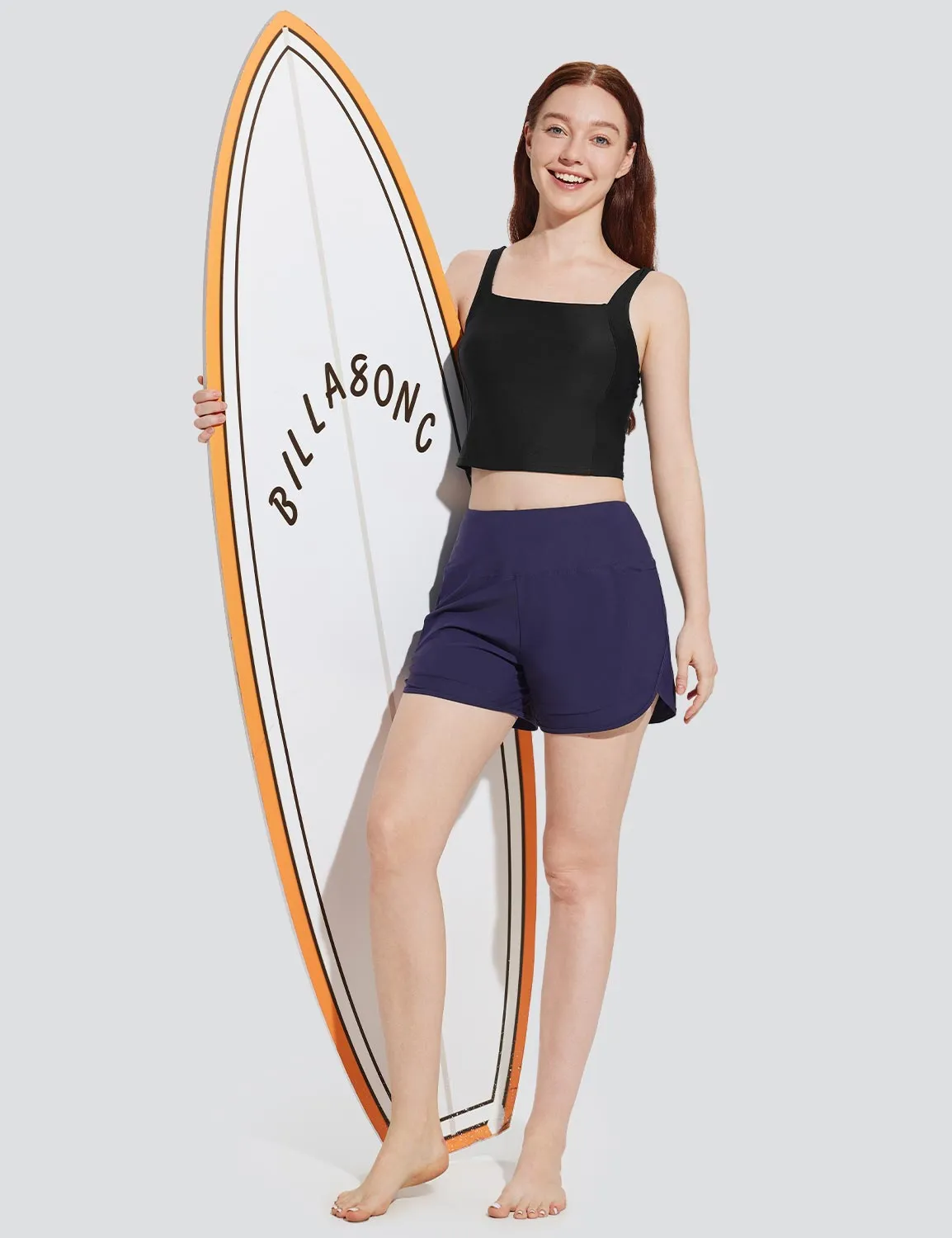 Laureate Square Neck Tankini Tops