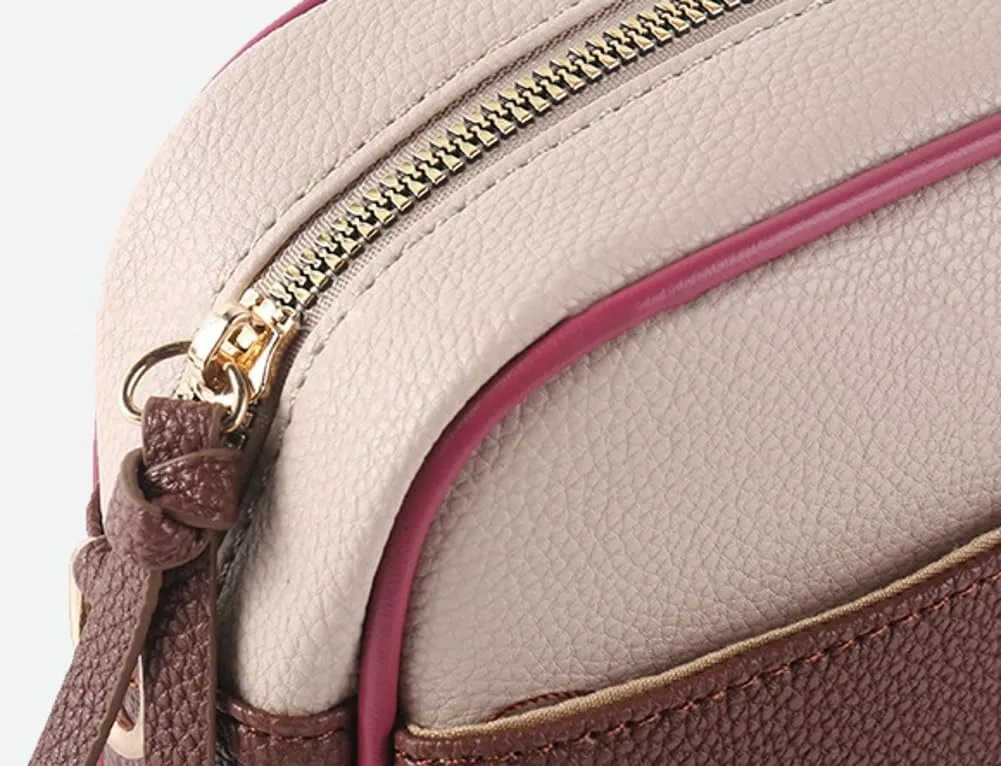 Leather Bags for Women Casual Shoulder Bag Crossbody Bag Satchel on Trend Purses for Work Travel 2024