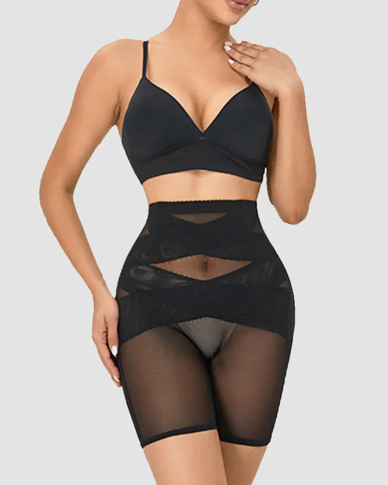 LilyLove® Mesh High Waist Shapewear Shorts