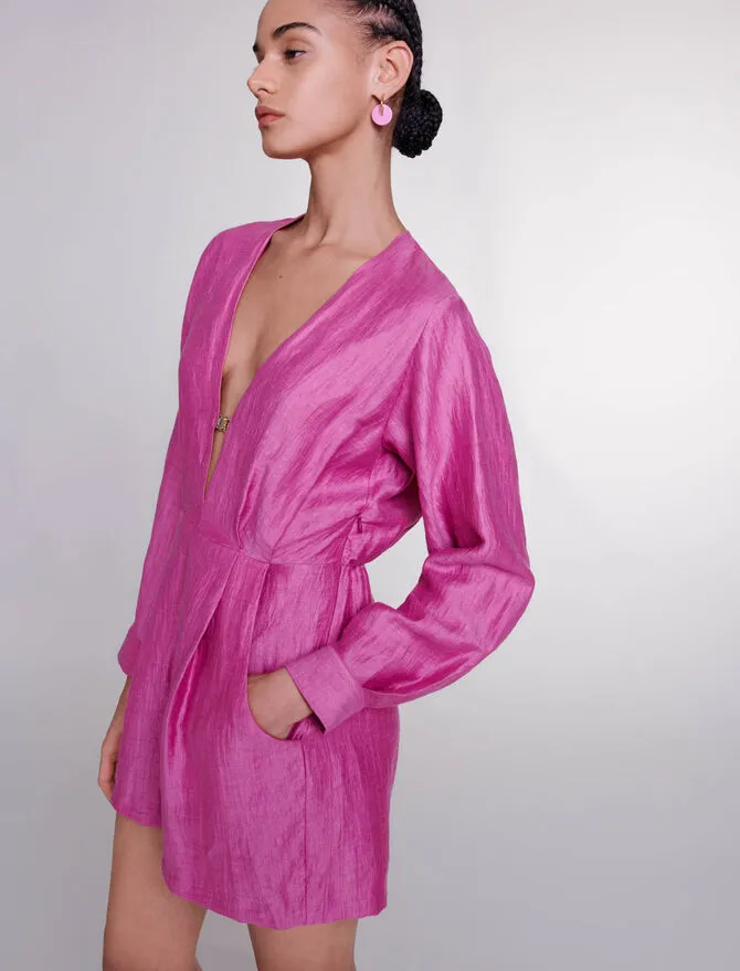 Linen playsuit