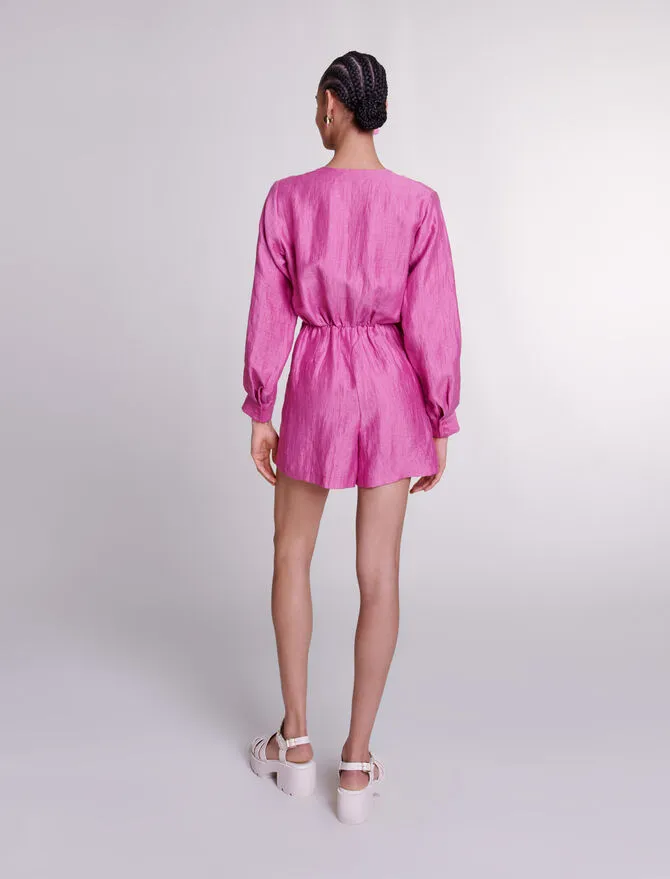 Linen playsuit