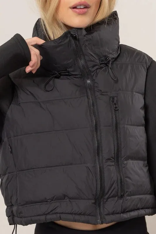 Little Black Puffer Jacket