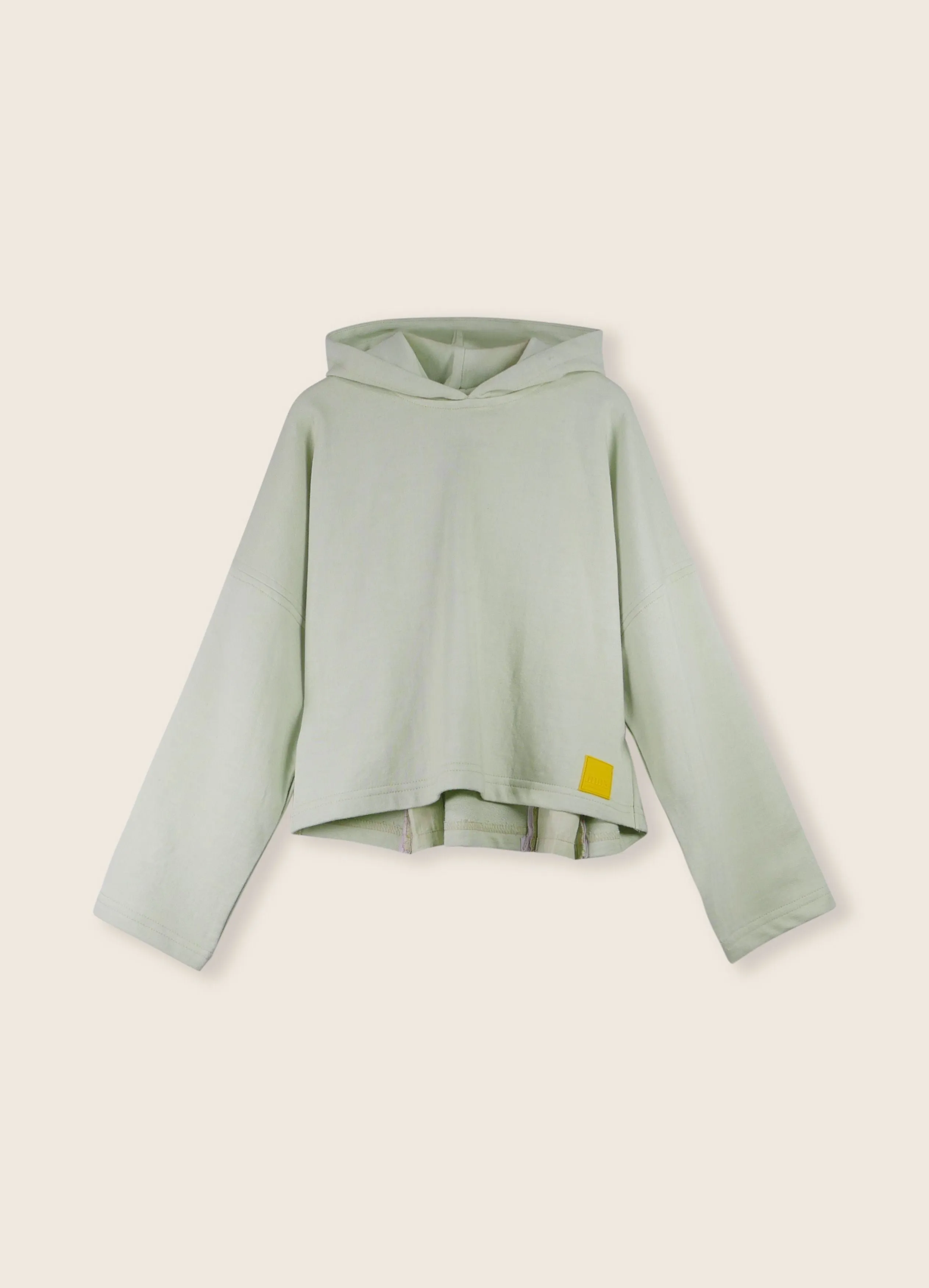 LMN3 Fog Green Cropped Hoodie No.68