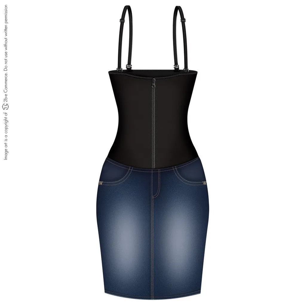 Lowla Jeans: 258015 - Butt Lifting Denim Skirt