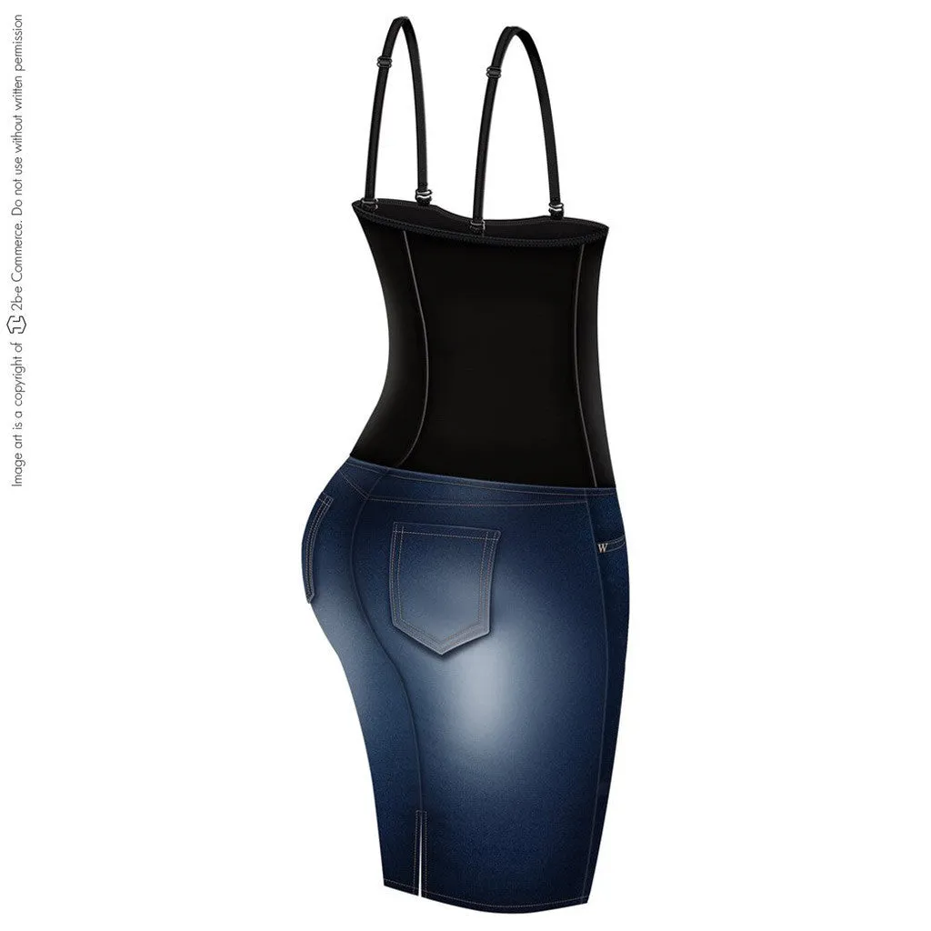 Lowla Jeans: 258015 - Butt Lifting Denim Skirt