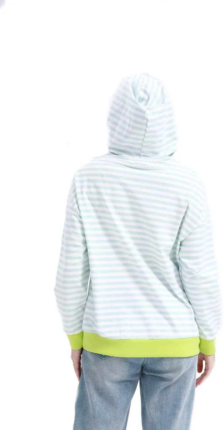 MAGICMK Womens Oversized Sweatshirt Long Sleeve Striped Crewneck Hoodies Shirts Trend Preppy Fall Women pullover tops