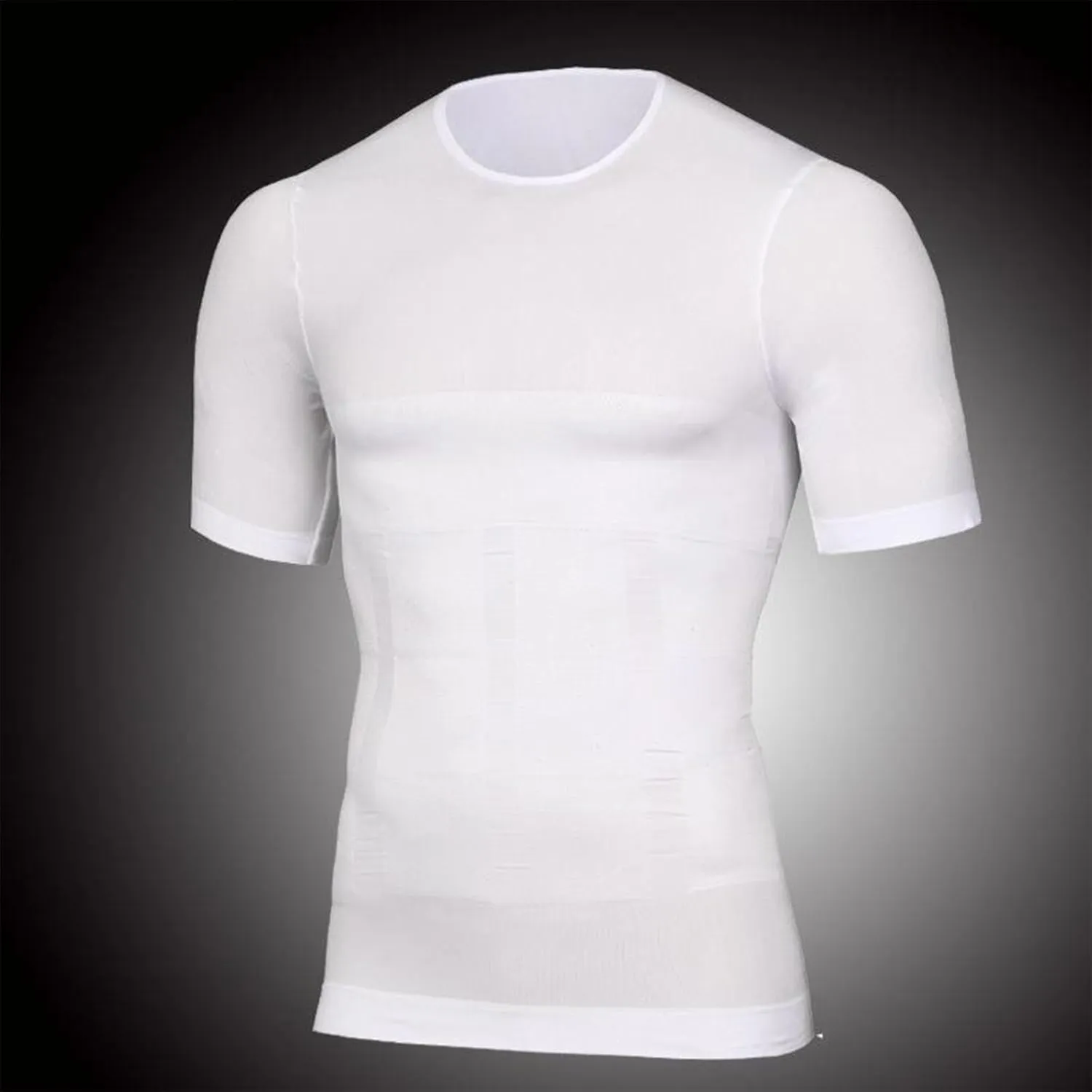 Maiyifu-GJ 5 Pack Men's Shapewear Tank Top Muscle Gym Compression Shirts Athletic Workout Sleeveless Slimming Undershirts